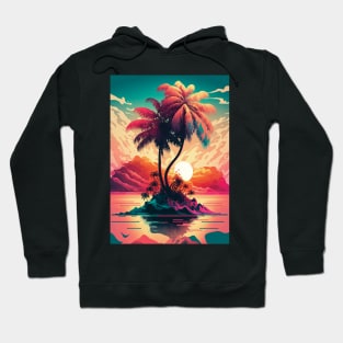 Sunset Palm Hoodie